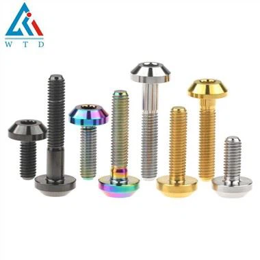 Cargol de cap de paraigua hexagonal de titani